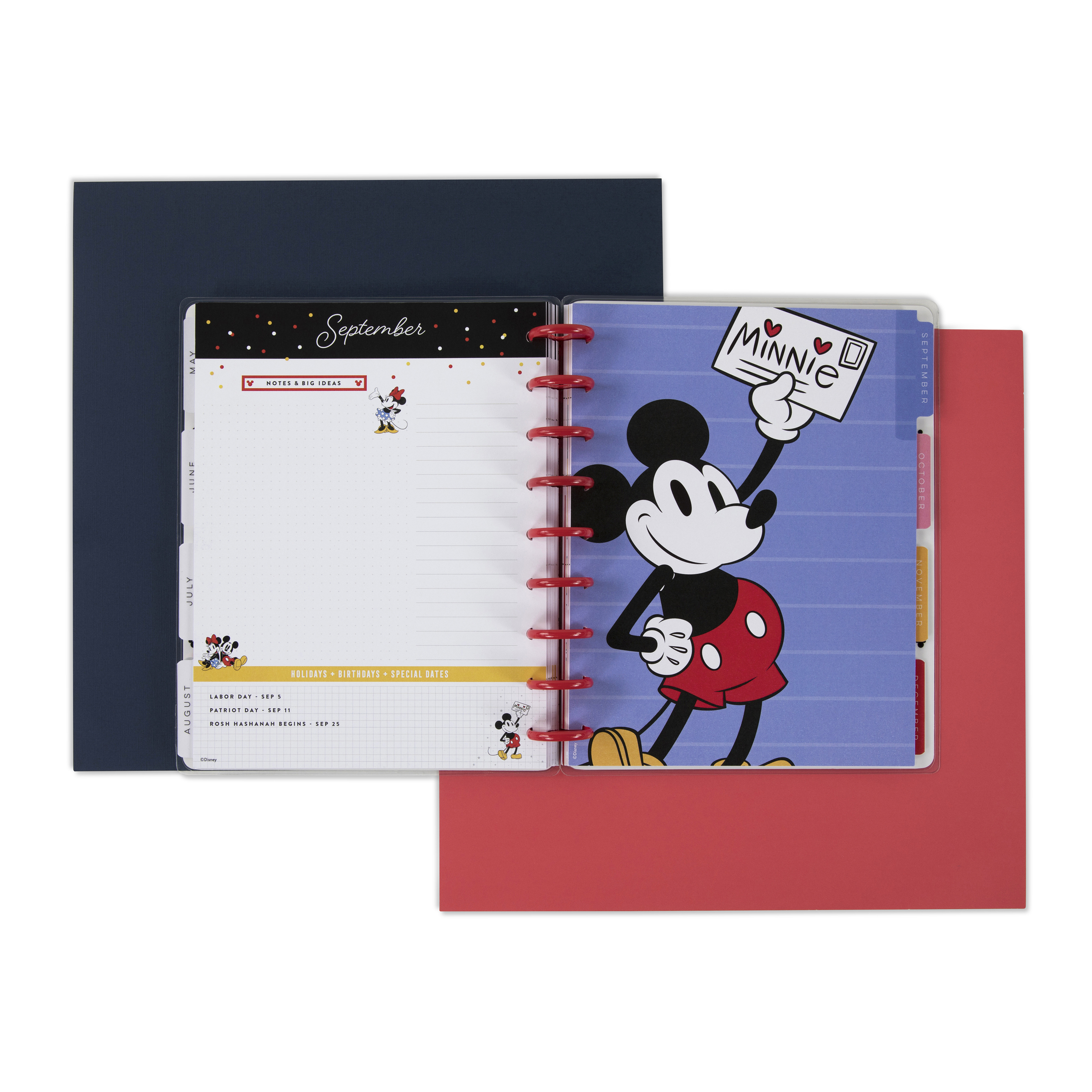 The Happy Planner, Disney, Mickey Mouse & Minnie Mouse Better Together Classic 12 Month Planner - image 3 of 11