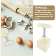 thumbnail image 3 of 1 Ensemble Moules à Gâteau Lune à Pression Manuelle Triangulaires Bricolage Moules de Cuisson Fournitures, 3 of 8