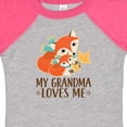 thumbnail image 4 of Inktastic Grandma Loves Me Woodland Fox Boys or Girls Baby Bodysuit, 4 of 5
