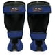 thumbnail image 2 of Fairtex SP7 Muay Thai Shin Guards for Men, Women, Kids | Shin Guards Made with Syntek Leather & are Premium, Lightweight & Durable | Detachable shin & Foot Protector- Large, Blue, 2 of 6