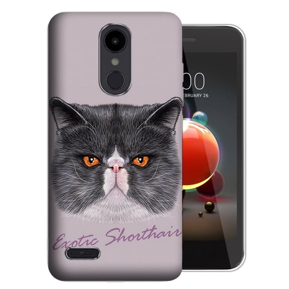 MUNDAZE LG K40 X420 Exotic Shorthair Design Phone Case Cover