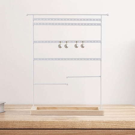 Jewelry Organizer Stand Holder Earring Organizer Tray Holder 7 Tiers Necklace Display Stand for Dresser Home Necklaces Chain