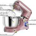thumbnail image 2 of AmPm Stand Mixer,6.5-QT 660W 6-Speed Tilt-Head Food Mixer, Kitchen Electric Mixer with Dough Hook, Wire Whip & Beater (6.5QT, Black), 2 of 7