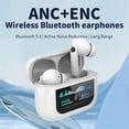 thumbnail image 1 of ANC+ENC Single Mark Noise Cancellation Stereo Wireless Earphone B, 1 of 5