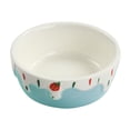 thumbnail image 1 of Cuenco de comida para hámster, cuenco de agua para animales pequeños, cuenco de alimentación portátil para conejos Azul, 1 of 9
