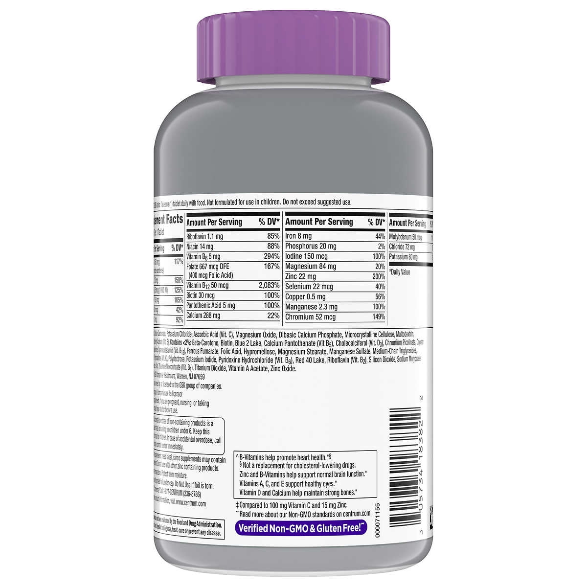 Centrum Silver Women 50+, 275 Tablets