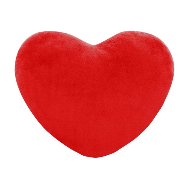Cojín esponjoso en forma de corazón CLLC, 60 cm (23,62 pulgadas), suave y decorativo para sofá, cama o silla. Lindo cojín decorativo en forma de corazón para una elegancia acogedora en la sala de est