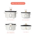thumbnail image 6 of Beautiful 4Qt Slow Cooker with Touch-Activated Display, White Icing by Drew Barrymore, 6 of 10