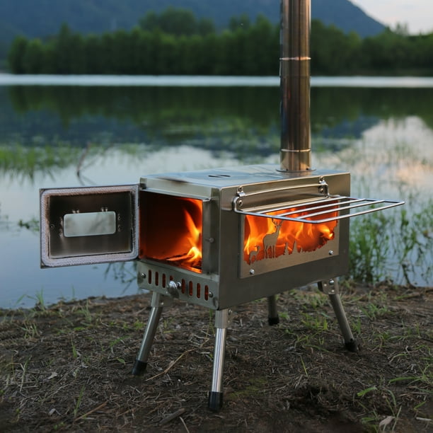 stove Stove Portable Stove Tent Stove With Stove Stove With Chimney Wood Stove Walmart