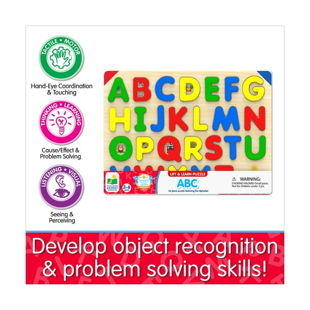 ABC Puzzle for Preschool - The Learning Journey Lift and Learn