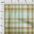 thumbnail image 2 of oneOone Polyester Spandex Olive Green Fabric Plaid Sewing Craft Projects Fabric Prints By Yard 56 Inch Wide, 2 of 4