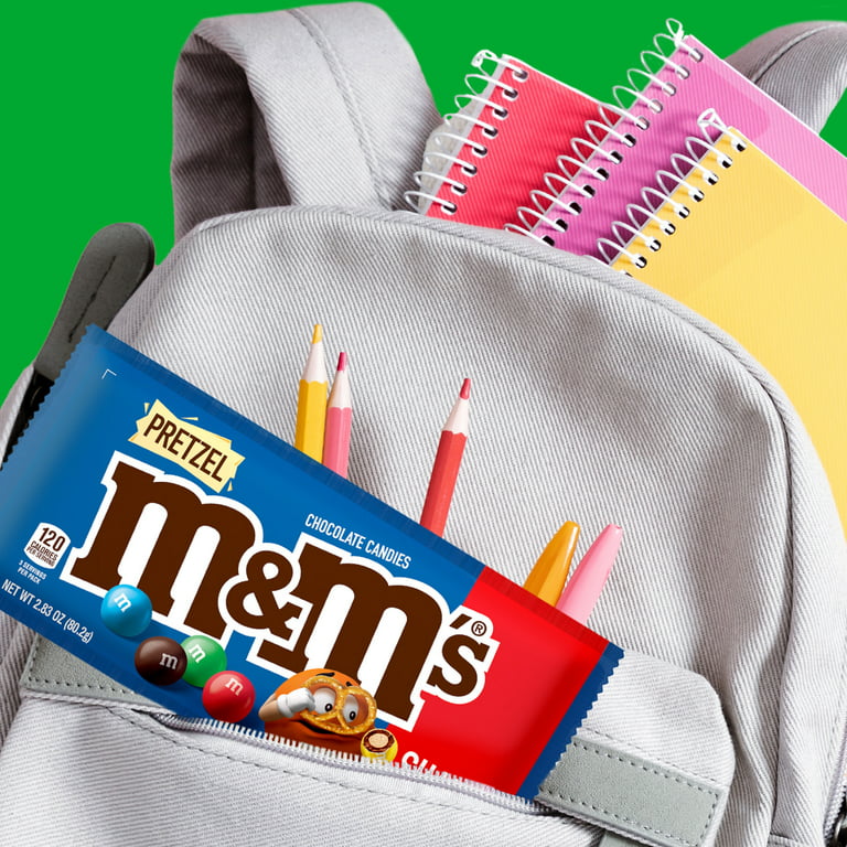 M&M's Pretzel Milk Chocolate Candy, Sharing Size - 8 oz Bag