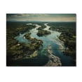 thumbnail image 3 of Designart "Botswana s Okavango Delta I" Landscapes Print on Natural Pine Wood, 3 of 5
