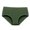 Army Green, variant on jjayotai Womens Underpants Clearance Women's Solid Lace Plus Size High Waist Leak Proof Cotton Crotch Shorts Underwear Panties