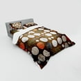 thumbnail image 2 of Ambesonne Vintage Bedding Set 4 Pcs, Grunge Murk Elements, Queen, Multicolor, 2 of 2
