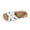 White, variant on YYUIJK Women Sandals Shoes Comfortable Orthopedic Sandals Womens Dressy Summer Casual Walking Wedges Black 8.5