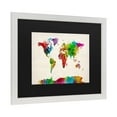 thumbnail image 2 of Trademark Fine Art 'Watercolor World Map II' Canvas Art by Michael Tompsett, 2 of 4