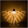 thumbnail image 1 of Alas grandes luminosas LED para adultos, luz cálida, ala dorada, capa de mariposa, barra, rendimiento, accesorios fluorescentes, ropa de decoración de Halloween Sincero Electrónica, 1 of 5