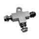thumbnail image 4 of Motocicleta Conector de la manguera de frenos hidráulicos Conector de 3 vías con perno de banjo, 4 of 9