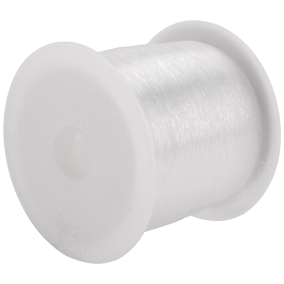 10pcs 0.2mm Diameter Clear Nylon Fish Fishing Line Spool Beading String