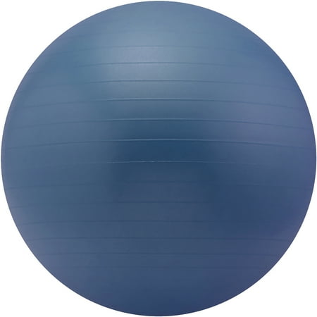 Sivan Health and Fitness Burst Resistant Yoga Exercise Fitness Pilates Blue, 65cm Stability Ball