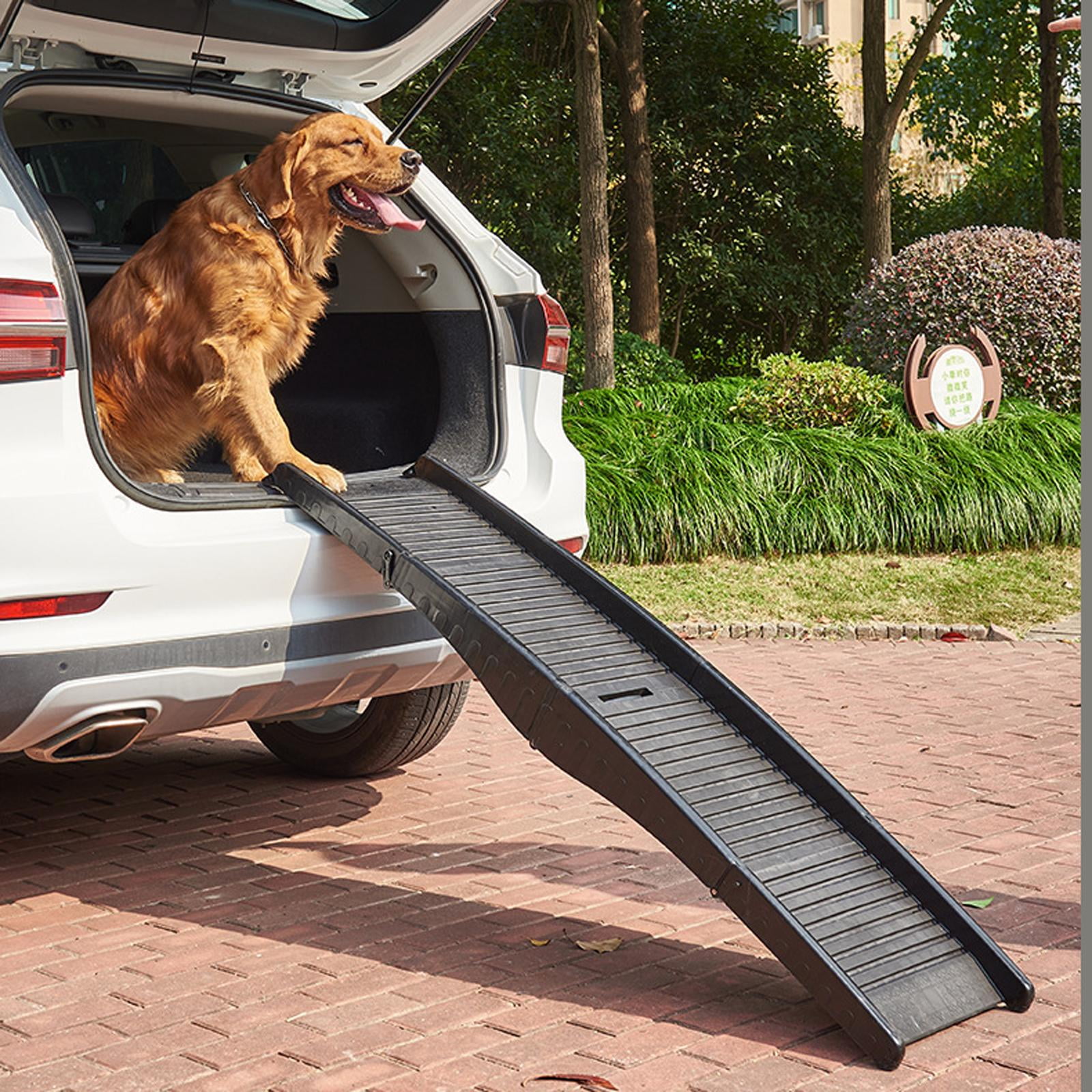 Pet Stairs Dog Ramp Lightweight Folding Pet Ladder Ramp Dog High Beds Trucks Walmart