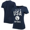 USA Softball Women's Pictogram T-Shirt - Navy