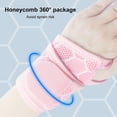 thumbnail image 1 of LJNYFDC Adjustable Wrist Guard Women Sports Wristband Wide Adjustable Wrist Guard Strap Work Arthritis and Tendonitis Pain Relief Compression Wrist Support Brace, 1 of 6