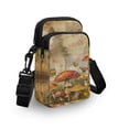 thumbnail image 3 of HELLHERO Mushroom Adjustable Crossbody Bag Polyester with Shoulder Strap Underarm Shoulder Bag for Daily Commute or Casual Outings, 3 of 7