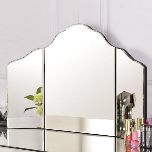 Gymax 27 X18 Large Trifold Vanity Mirror Makeup Dressing Cosmetic Tabletop Com - Large Tri Fold Vanity Mirror Gymax 27 X18 Large Trifold Vanity Mirror Makeup Dressing Cosmetic Tabletop Com - Large Tri Fold Vanity Mirror