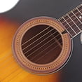 thumbnail image 2 of unbranded Inlays De Roseta Para Guitarra Marrón Fácil De Aplicar Sin Dañar, 2 of 8