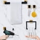 thumbnail image 5 of Juego de accesorios de baño Bearachild Toallero de Acero inoxidable negro, 5 of 6
