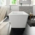 thumbnail image 5 of Eviva Rachel Free Standing 67" Acrylic Bathtub, 5 of 6