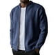 thumbnail image 2 of Ceisia Men's Solid Color Hooded Jacket Warm Zip Up Gift Outerwear Casual Long Sleeve Winter Coat, 2 of 7