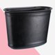 thumbnail image 4 of Coche Colgante Tipo Puerta Almacenamiento Cubo Almacenamiento Bolsa de basura Impermeable Plegable Bote de basura Cuero creativo Accesorios para automóviles (Negro), 4 of 6