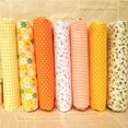 thumbnail image 3 of 7 piezas de tela de algodón con estampado Floral, costura multicolor * acolchado, tela de estilo mixto, conjunto de suministros para el hogar de Almacenamiento y organización del hogar Violeta Naiovety HA043308-05, 3 of 5