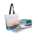 thumbnail image 2 of FORMRS Womens Canvas Tote Bag with Zipper Inner Pocket Shoulder Handbag, Abstract Painting, 2 of 7