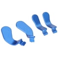 thumbnail image 4 of Trigger Paddles, 4pcs Running More Smoothly Blue Controller Paddles Accurate  For  One Elite Series 2, 4 of 8