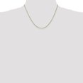 thumbnail image 2 of 14k Yellow Gold 18 Inch 1mm Box Chain Necklace Pendant Charm, 2 of 9
