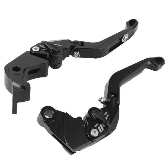 Palancas de embrague negras Jadeshay juego de Palancas de freno de embrague para Kawasaki ZX6R ZX10R Z1000 Z750R