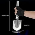 thumbnail image 2 of Military Portable Folding Shovel, Shovel Camping, 2 of 5