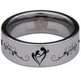 thumbnail image 2 of We Love You Mom Tungsten Carbide Ring, 2 of 9