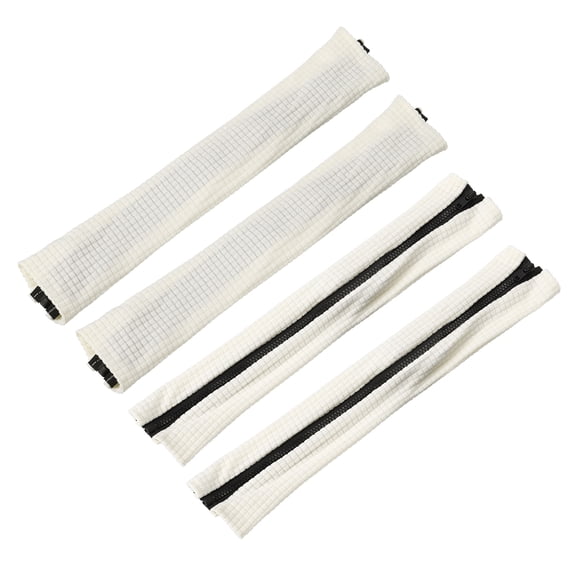 4pcs Office Chair Armrest Covers, Office Arm Rest Cover Protector Sleeve for Office Chair, white