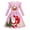 C167/Pink, variant on Afdoent Girls Fashion Dresses Child Xmas Girls Dresses Party Dance Kids Christmas Long Sleeve Dress 1-2 Years