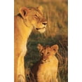 thumbnail image 2 of Parker, Susann 13x18 Gold Ornate Wood Framed with Double Matting Museum Art Print Titled - My Mom and I, 2 of 4
