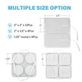 thumbnail image 6 of LotFancy 20 TENS Unit Replacement Pads, Adhesive Electrode Pads, 2mm Pin, 6 of 8