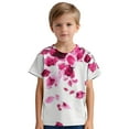 thumbnail image 5 of Fancifize Unisex Floral T-Shirt Vintage Botanical Print Summer Top Short Sleeve Cute Tshirt for Boys & Girls Ages 3-14Y, 5 of 6