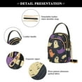 thumbnail image 4 of FORMRS Crossbody Bag for Women Quilted Travel Shoulder Cell Phone Purse with Chain Strap Handbag, Purple Halloween Ghosts, 4 of 7