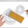 thumbnail image 2 of MOQIN Pencil, Best Wood Cased Unsharpened Number 2 Drawing Pencils with Latex Free Eraser, HB Lead Writing School and Office Pencils for Kids and Adults, 2 of 9