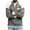 Gray, variant on Stamzod Quarter Zip Men Corduroy Sweatshirt Color Block Long Sleeve Pullover Sweatshirts 2026 Fall Fashion Oversized Sweat Shirt Gray B XXL